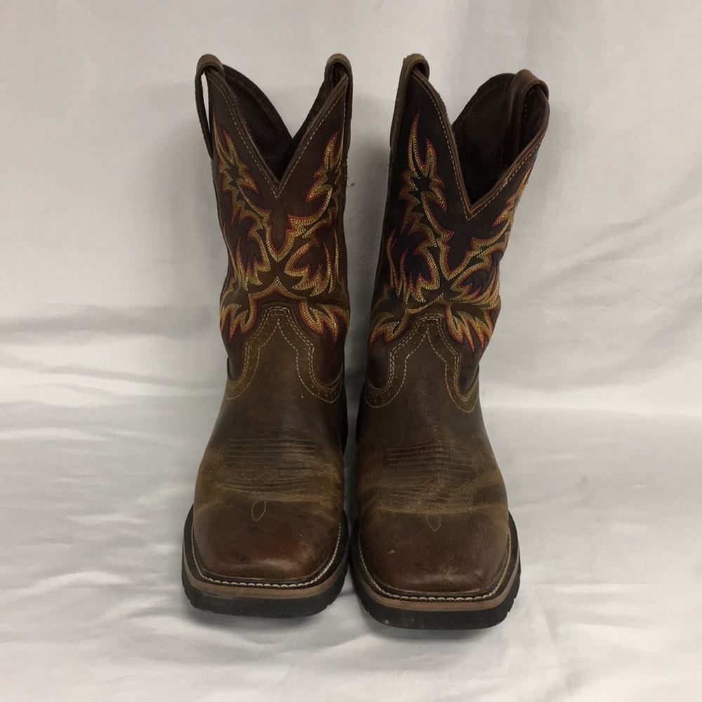 Justin Mens Authentic Leather Boots 9EE